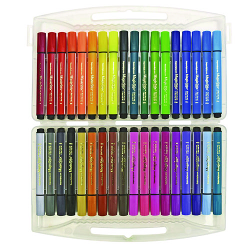 Magic Tri Stix Set, 36 Assorted Colors, 36/Set, 12 Sets/Carton