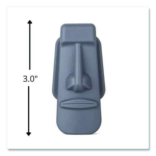 Pencil Topper, Giant Face, Gray, 36/Carton