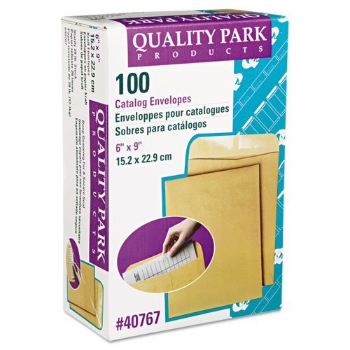 Pack of 250 9 x 6 x 1 Brown RetailSource E090601KG250 Kraft Gummed Envelopes 