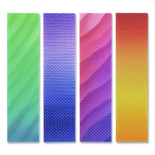 Zen Strips, Bumpy Gradient, Assorted Colors, 4/Set, 36 Sets/Carton