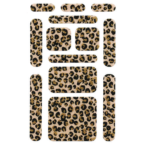 Anywhere Zen Strips, Sandy Cheetah Print, Assorted Colors, 13/Set, 24 Sets/Carton