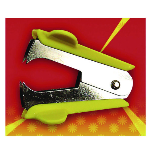 Staple Remover, Yellow, 144/Carton