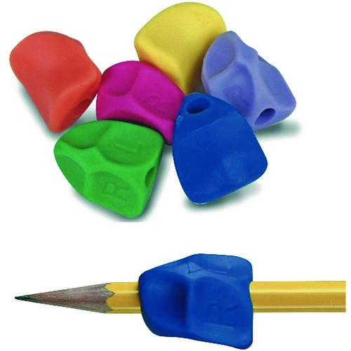 Solo Pencil Grip, 0.9" Long, Assorted Colors, 300/Carton