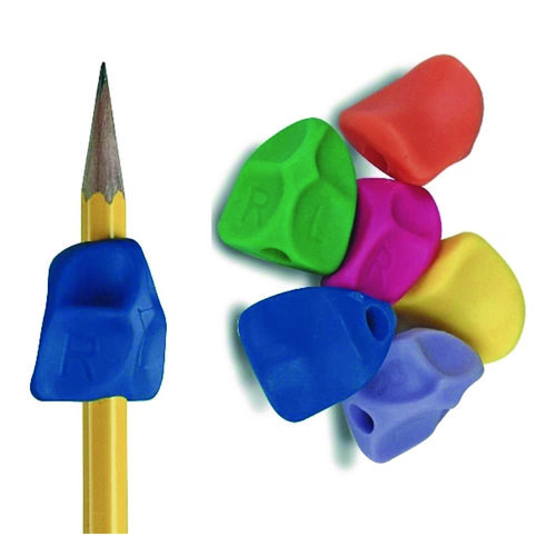 Solo Pencil Grip, 0.9" Long, Assorted Colors, 300/Carton