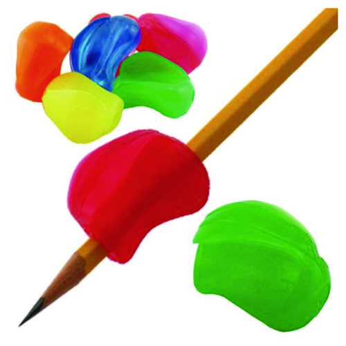 Crossover Grip, 1" Long, Assorted Neon Colors, 100/Carton