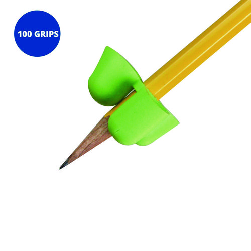 Writing C.L.A.W. Pencil Grip, Small, 1" Long, Assorted Colors, 100/Carton