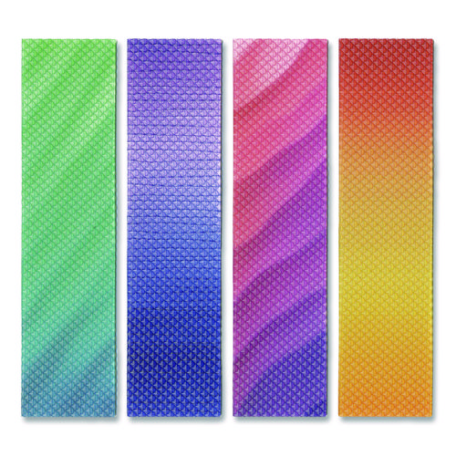 Zen Strips, Bumpy Gradient Classpack, Assorted Colors, 24/Set, 6 Sets/Carton