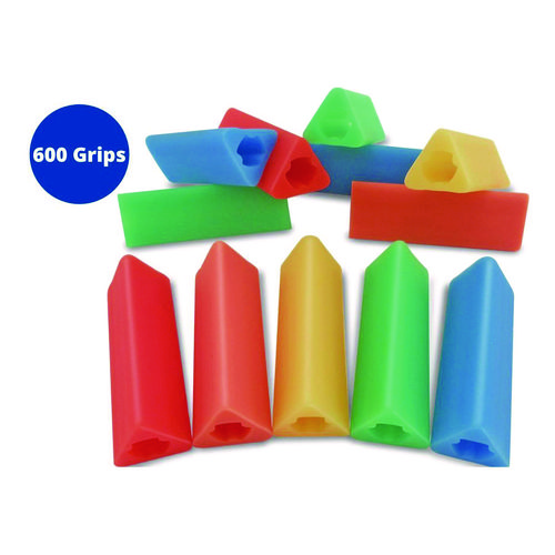 Triangle Grip, 1.75" Long, Assorted Colors, 600/Carton