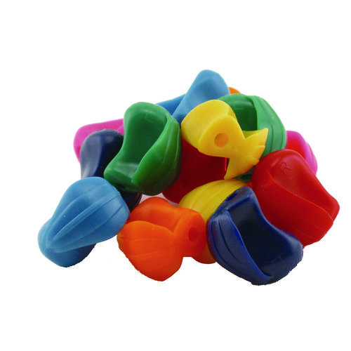 Crossover Grip, 1" Long, Assorted Colors, 100/Carton