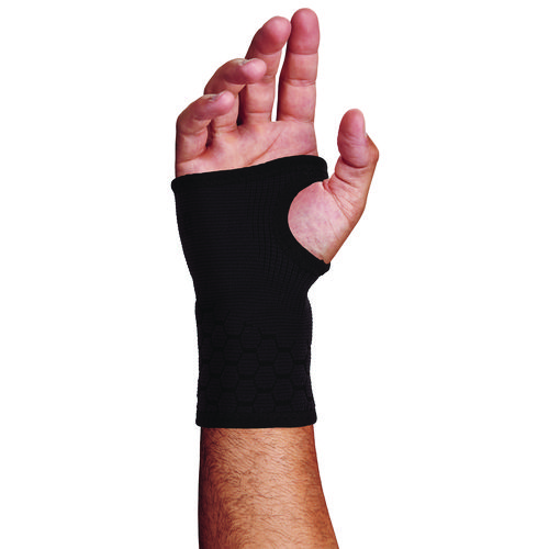 ProFlex 660 Wrist Support Sleeve, Small, Fits Left Hand/Right Hand, Black