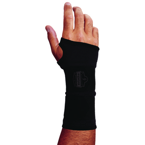 ProFlex 685 Wrist Support Sleeve - Double Strap, Small, Fits Left Hand/Right Hand, Black