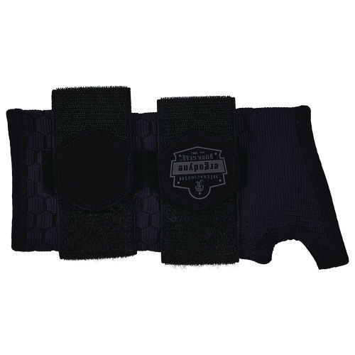 ProFlex 685 Wrist Support Sleeve - Double Strap, Small, Fits Left Hand/Right Hand, Black