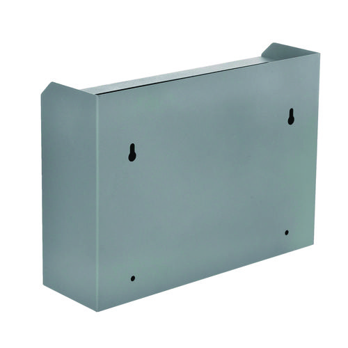 Medium Size Steel Multi-Purpose Secure Drop Box, 9.8 x 3.4 x 7.5, Gray