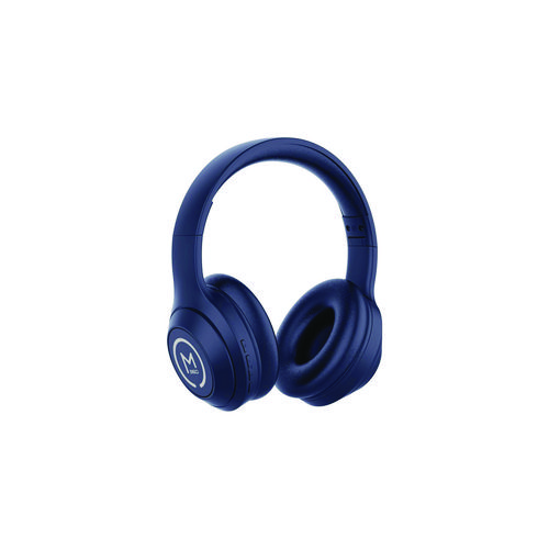 Comfort Plus Wireless Over-Ear Bluetooth Headphones, Blue