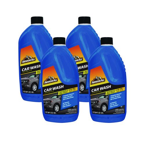 Car Wash Concentrate, 64 oz Bottle, 4/Carton