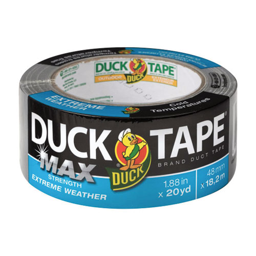 Max Strength Extreme Weather Duct Tape, 1.88" x 20 yds, Silver