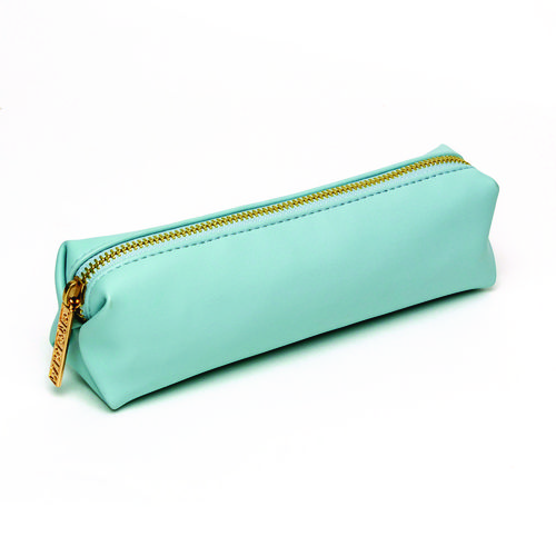 Pencil Case, 7.9" x 2" x 2", Blue