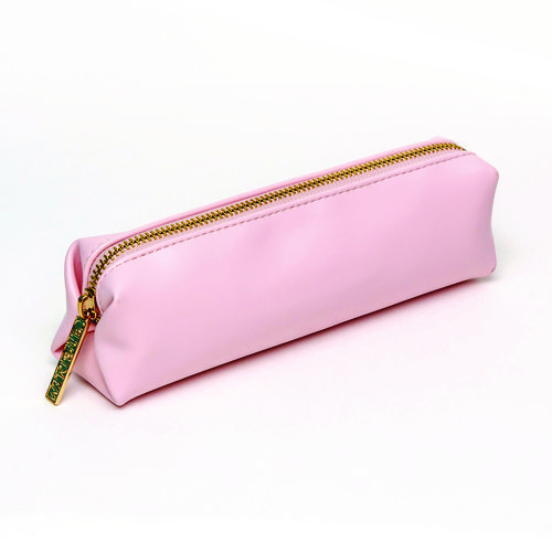 Pencil Case, 7.9" x 2" x 2", Pink