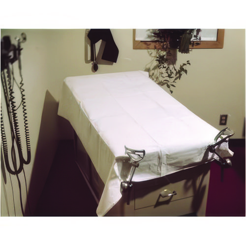 Disposable Tissue Drape Sheets, 40 x 60, White, 100/Carton