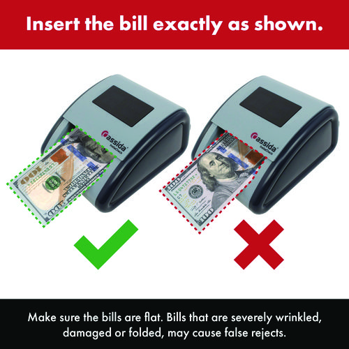 InstaCheck Counterfeit Detector, Infrared, Magnetic Strip Detection, U.S. Currency