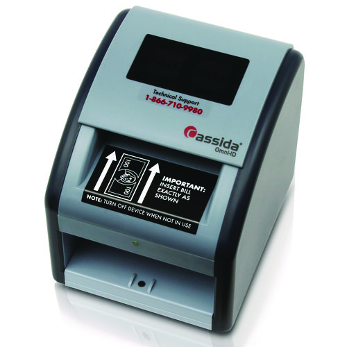 OmniID Counterfeit Detector, Infrared, Magnetic Strip Detection, UV Light, U.S. Currency