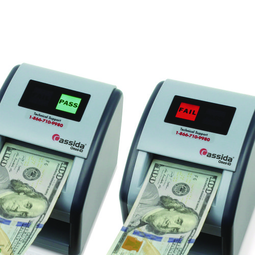 OmniID Counterfeit Detector, Infrared, Magnetic Strip Detection, UV Light, U.S. Currency