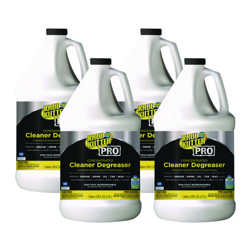 Concentrated Cleaner Degreaser, 1 gal Bottle, 4/Carton