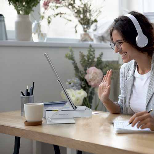 Adjustable Tablet Stand, Silver