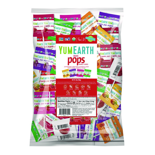 Lollipops, Assorted Flavors, 3.5 lb Bag, 250 Pieces