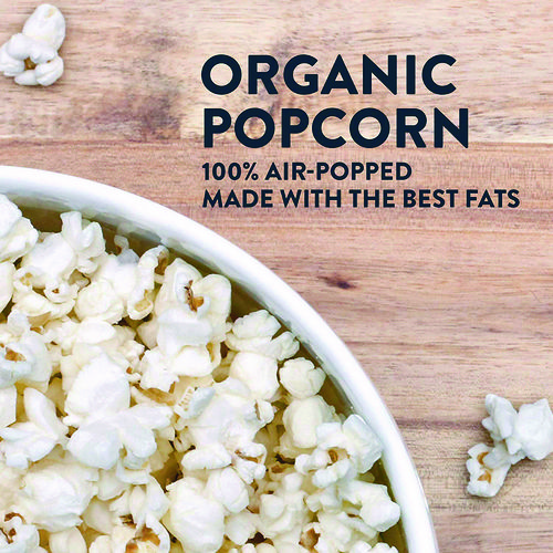 Himalayan Pink Salt Organic Popcorn, Salt, 0.46 oz Bag, 24/Carton