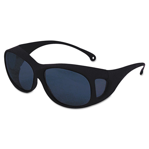 V50 OTG Safety Eyewear, Black Frame, Clear Anti-Fog Lens