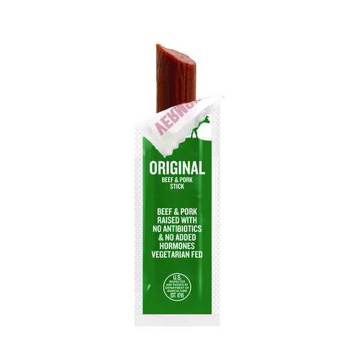 Original Flavor Mini Snack Sticks, Beef, 0.5 oz Individually Wrapped, 20/Carton