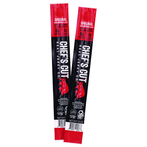 Original Smokehouse Beef and Pork Meat Stick, 1 oz Individually Wrapped, 16/Carton