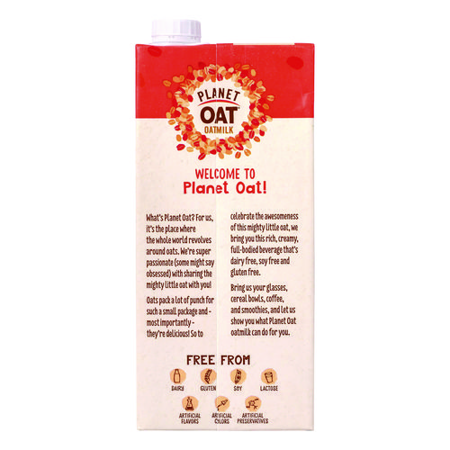 Original Oat Milk Cartons, 32 oz Carton, 6/Carton