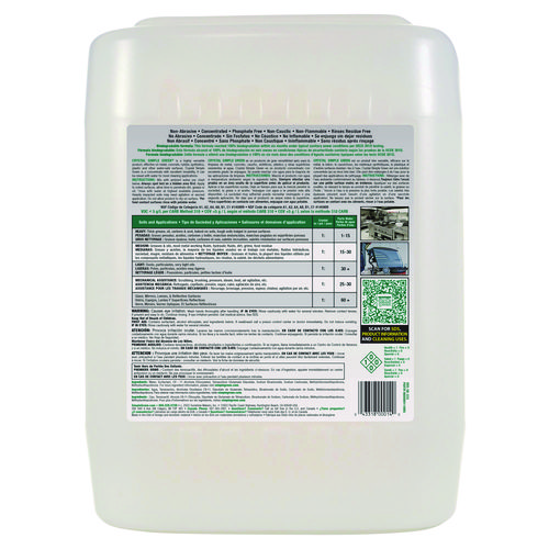 Crystal Industrial Cleaner/Degreaser, 5 gal Pail