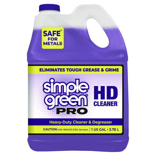 Pro HD Heavy-Duty Cleaner, Unscented, 1 gal Bottle, 4/Carton