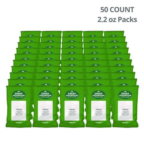 Hazelnut Coffee Fraction Packs, 2.2oz, 50/Carton