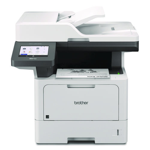 MFC-L5915DW Business Monochrome AIO Laser Printer, Copy/Fax/Print/Scan