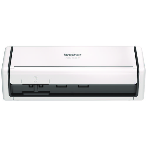 ADS-1800W Compact Desktop Scanner, 600 dpi x 600 dpi Optical Resolution, 20-Sheet Duplex Auto Document Feeder