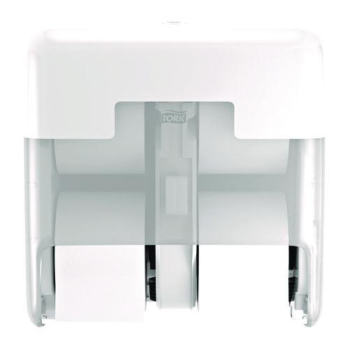 Tork - OptiServe Coreless Dispenser - four-roll high capacity system - wall-mounted unit - fits T5 and T7 tissue