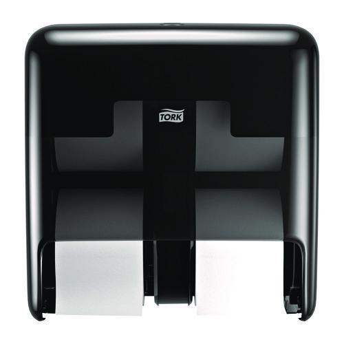 Tork - OptiServe Coreless Dispenser - four-roll capacity - fits T5 and T7 tissue systems - durable black housing