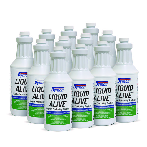 LIQUID ALIVE Enzyme Producing Bacteria, 32 oz Bottle, 12/Carton