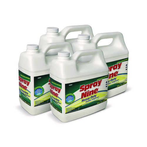 Heavy Duty Cleaner/Degreaser/Disinfectant, Citrus Scent, 1 gal Bottle, 4/Carton