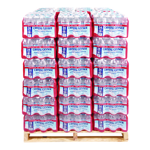 Alpine Spring Water, 16.9 oz Bottle, 24/Carton, 84 Cartons/Pallet