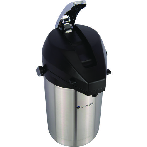 3 Liter Lever Action Airpot Stainless Steel Black