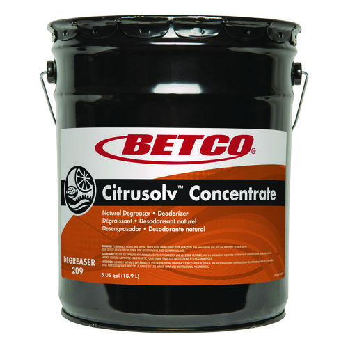 Citrusolv Concentrate Natural Degreaser, 5 gal Pail