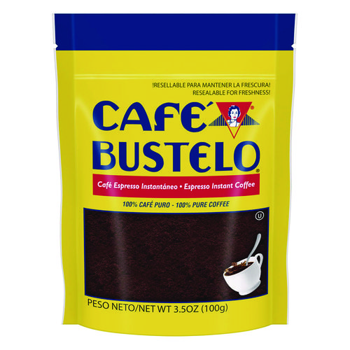 Cafe Bustelo Instant Coffee, Espresso, 3.5 oz Packet