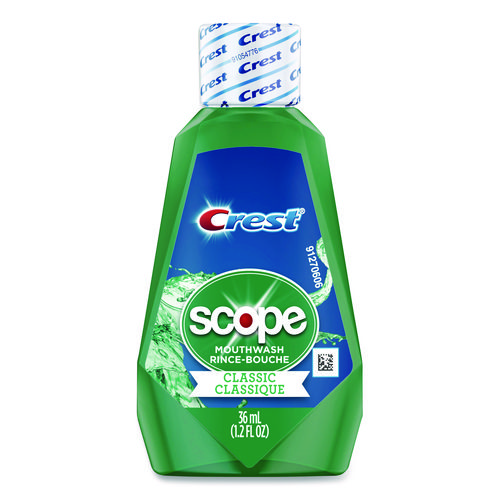 + Scope Classic Mouthwash, Classic Mint, 48/Carton