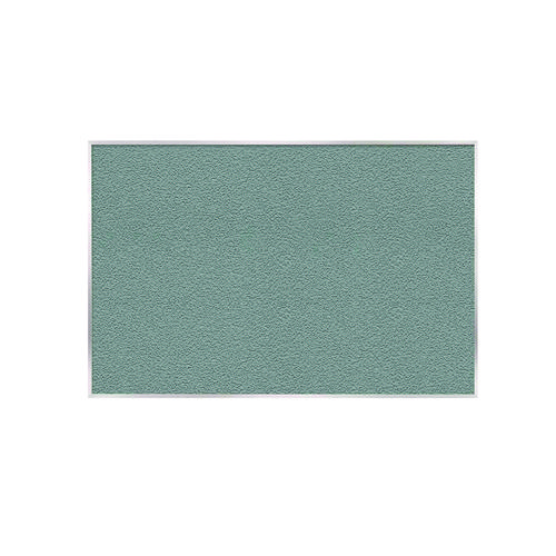 Vinyl Bulletin Board with Aluminum Frame, 87.91" x 48.5", Stone Surface, Satin Aluminum Frame