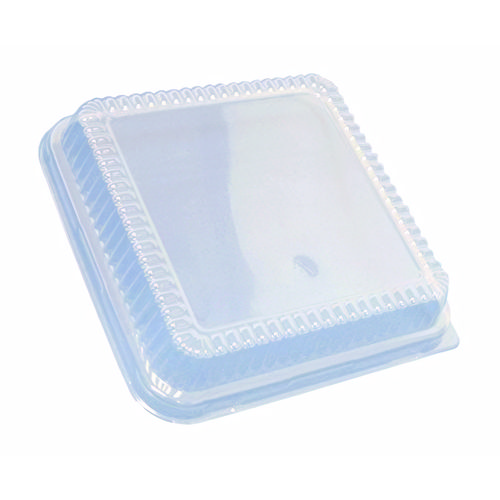 Dome Lid for Cake Pan, 8.25 x 8.25, Clear, Plastic, 500/Carton